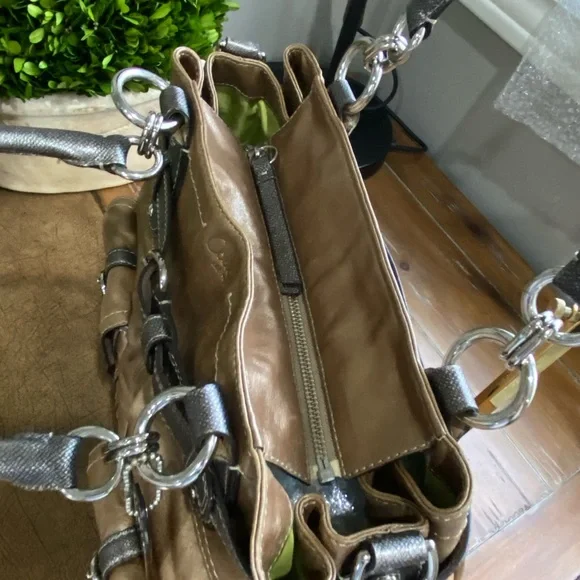 Coach Limited Edition XL North South Tote in Bronze Copper - Picture 10 of 15